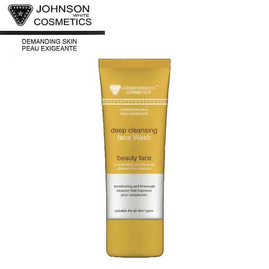 Johnson's White All Facewashes