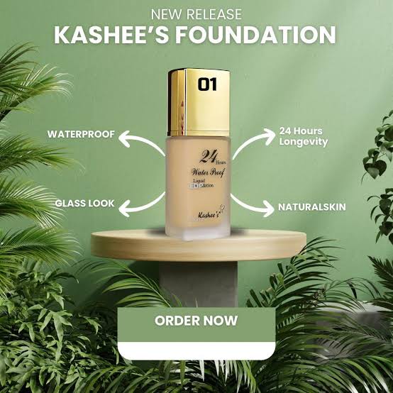 Kashee's Waterproof Foundation 35ml