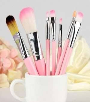 Hello Kitty Makeup Brushes 7Pcs Set