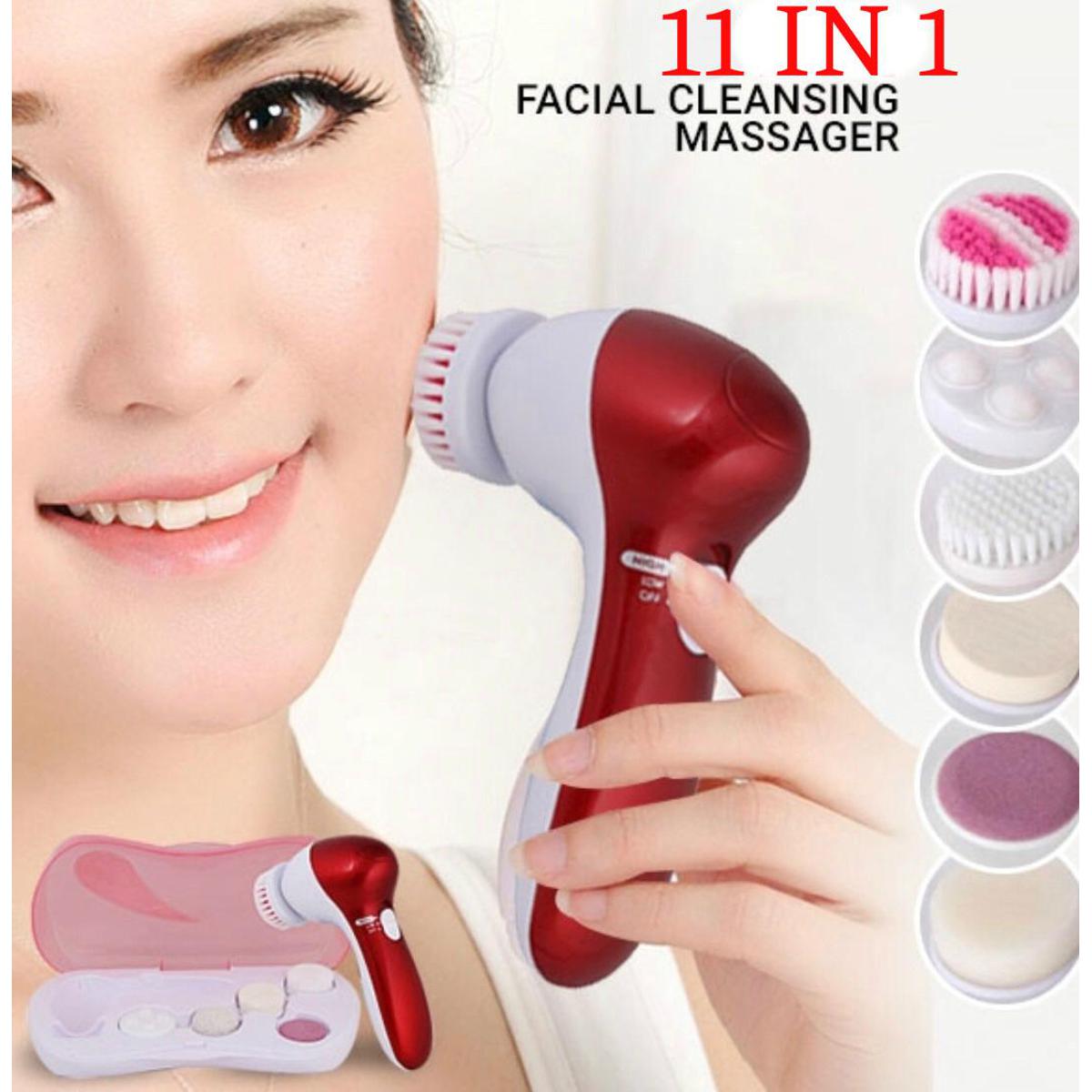 11 IN 1 BEAUTY CARE BRUSH MASSAGER