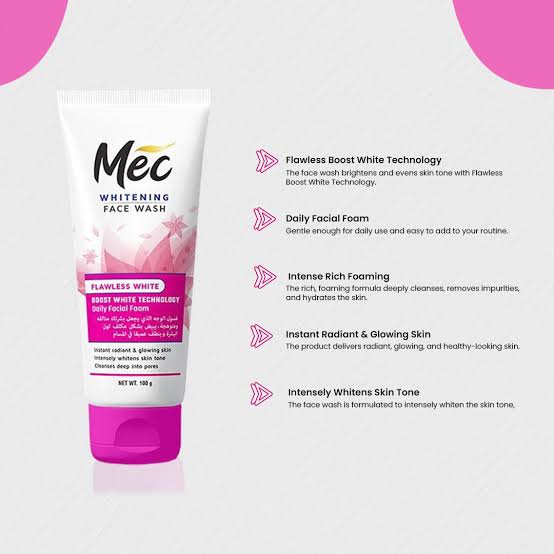 MEC All Flavors Facewashes 100ML