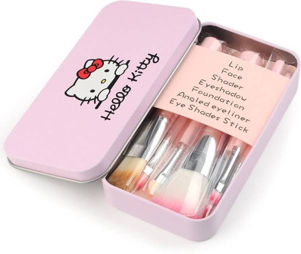 Hello Kitty Makeup Brushes 7Pcs Set