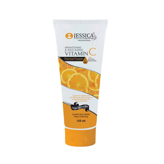 Jessica Anti Aging Vitamin C Facial Foam Face Wash